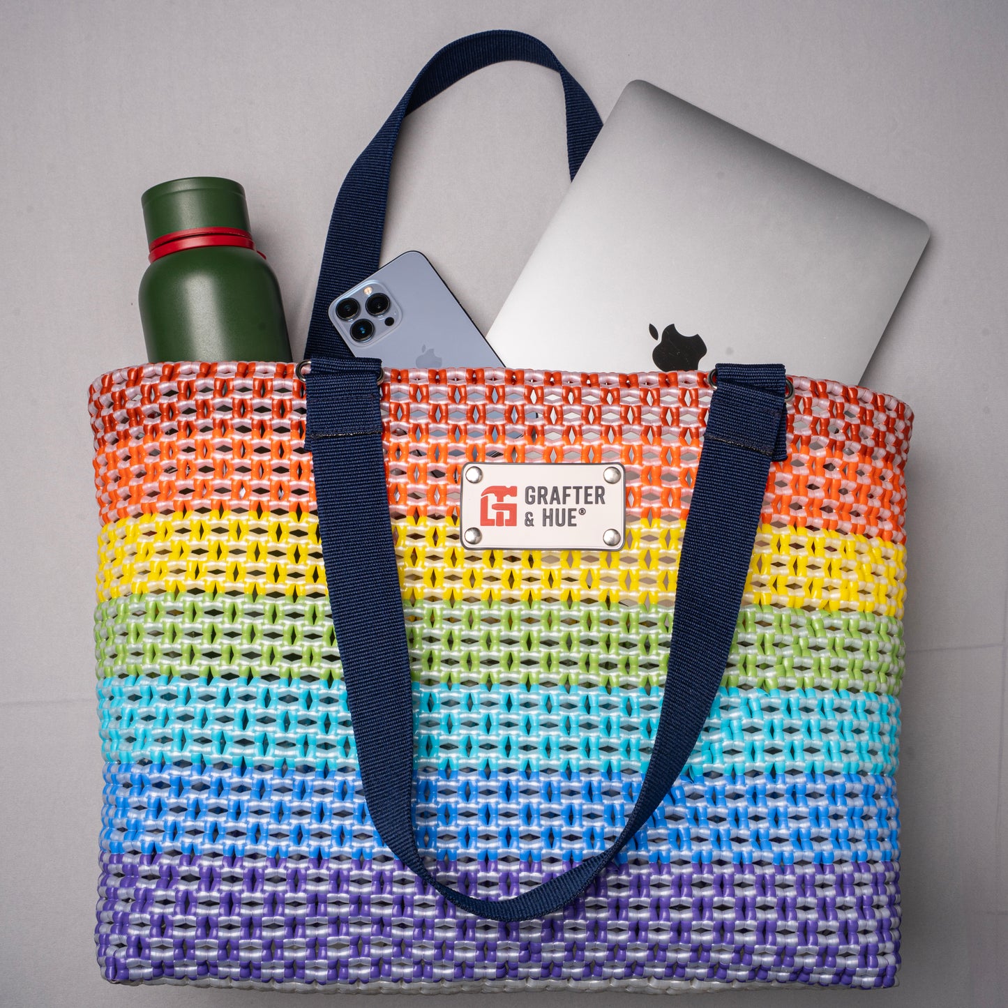 Rainbow & Charcoal (No. 057)